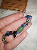 New Job Green Aventurine Sodalite Snowflake Obsidian Adjustable Bracelet