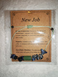 New Job Green Aventurine Sodalite Snowflake Obsidian Adjustable Bracelet