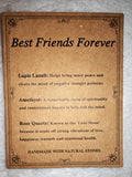 Best Friends Forever Lapis Lazuli Amethyst Rose Quartz Adjustable Gemstone Bracelet