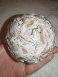 Natural Sphalerite with Druzy Quartz Sphere 500g Crystal Geode