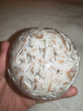 Natural Sphalerite with Druzy Quartz Sphere 500g Crystal Geode