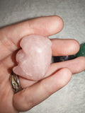 Natural Rose Quartz Capybara Gemstone Crystal Carving