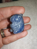 Natural Blue Aventurine Capybara Gemstone Crystal Carving