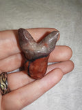 Natural Red Jasper Hyena Jackal Gemstone Crystal Carving 17g