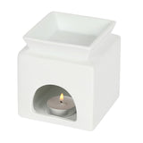 White 'HOME' cutout burner