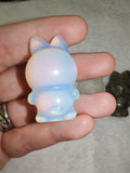 Opalite Glass Labubu-style Monster Character Crystal-Style Carving 22g