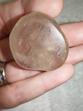 Natural Smoky Quartz Sleeping Cat Gemstone Crystal Carving