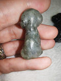 Natural Labradorite Gemstone Dog Carving 20g Crystal Puppy