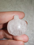 Natural Quartz Pumpkin Gemstone Crystal Carving