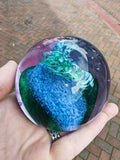 Caithness Wavecrest Alastair MacIntosh Art Glass Paperweight 610g Scotland