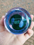 Caithness Wavecrest Alastair MacIntosh Art Glass Paperweight 610g Scotland