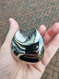 DANSK Otero Silver Plated Modernist Paperweight Original Box 5cm