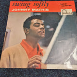 Johnny Mathis Swing Softly Dutch Full Stereo Vinyl LP Fontana 885 101 TY