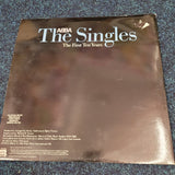 ABBA The Singles First Ten Years UK Double Vinyl LP Hype Sticker ABBA 10