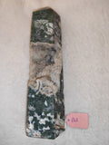 Moss Agate Tower with Druzy Crystal Cavity Green & White 747g