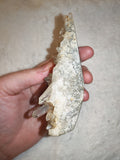 233g Clear Quartz Crystal Cluster Plate Raw Druzy Specimen Novelty Pet Rock