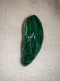 265g Malachite Rabbit Carving Hand Carved Green Banded Malachite Hare Figurine