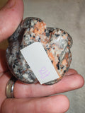 193g Natural Pink Granite Gorilla Carving Hand Carved Gemstone Ape Figurine