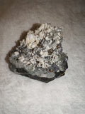 Raw Quartz Crystal Cluster Galena Pyrite Matrix Mineral Specimen Gemstone 74g