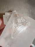 Optical Calcite Iceland Spar Crystal Cleavage Rhomb Gemstone Specimen 106g
