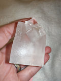 Optical Calcite Iceland Spar Crystal Cleavage Rhomb Gemstone Specimen 106g