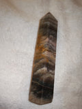 Polychrome Jasper Crystal Tower Point Polished Obelisk Desert Jasper 507g