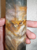 Polychrome Jasper Crystal Tower Point Polished Obelisk Desert Jasper 507g