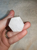 Dumortierite Quartz Crystal Point Tower Blue Mineral Generator Stone 72g