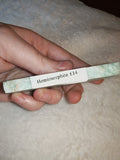 Blue Hemimorphite Slice Natural Turquoise Seafoam Crystal Slab Display 83g