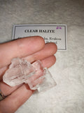 Clear Halite Crystal Cluster Wieliczka Poland Rock Salt Mineral Specimen