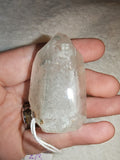 Natural Garden Quartz Lodolite Crystal Point Polished Chlorite Tower 63g