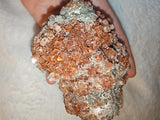Large Red Aragonite Cluster Natural Crystal Specimen Healing Mineral 645g