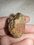Natural Chalcopyrite Peacock Ore Raw Mineral Specimen Iridescent Stone 28g