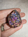 Natural Chalcopyrite Peacock Ore Raw Mineral Specimen Crystal Stone 64g