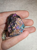 Natural Chalcopyrite Peacock Ore Raw Mineral Specimen Crystal Stone 64g