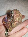 Natural Chalcopyrite Peacock Ore Raw Mineral Specimen Crystal Stone 73g