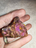 Natural Chalcopyrite Peacock Ore Raw Mineral Specimen Crystal Stone 73g