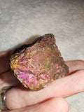Natural Chalcopyrite Peacock Ore Raw Mineral Specimen Crystal Stone 73g