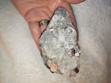 Dogtooth Calcite Crystal Specimen Golden Calcite Goethite Matrix 254g (Copy)