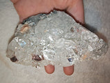 Dogtooth Calcite Crystal Specimen Golden Calcite Goethite Matrix 254g (Copy)