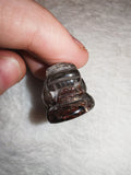 Lodolite Garden Quartz Sleeping Cat Figurine Inclusion Crystal Carving 18g
