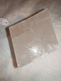Optical Calcite Slab Iceland Spar Charging Plate Natural Crystal Block 493g