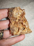 Honey Calcite Crystal Cluster Natural Brown Amber Mineral Specimen Druzy 49g