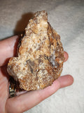 Honey Calcite Crystal Cluster Natural Brown Amber Mineral Specimen Druzy 87g