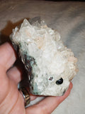 Apophyllite Crystal Hedgehog Carving 263g Zeolite Stalactite Cluster Figurine