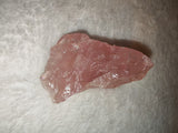 Raw Rose Quartz Specimen 49g Rough Natural Pink Crystal Chunk Heart Chakra Stone