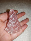 Raw Rose Quartz Specimen 49g Rough Natural Pink Crystal Chunk Heart Chakra Stone