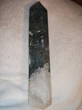 Moss Agate Crystal Tower 944g Large Druzy Point Obelisk Quartz Specimen