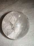 Clear Quartz Sphere 197g Natural Rainbow Quartz Crystal Ball Polished Orb # 65