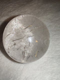 Clear Quartz Sphere 197g Natural Rainbow Quartz Crystal Ball Polished Orb # 65